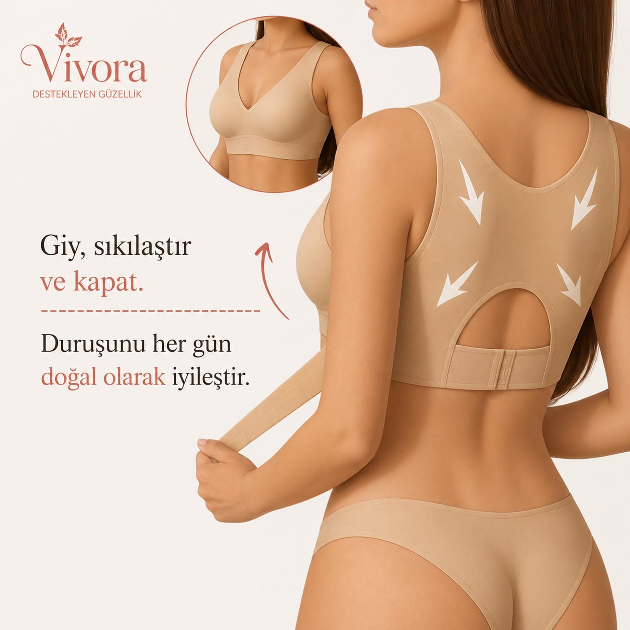 Vivora™ PostureLift Özgüvenli Duruş Sütyeni ✨