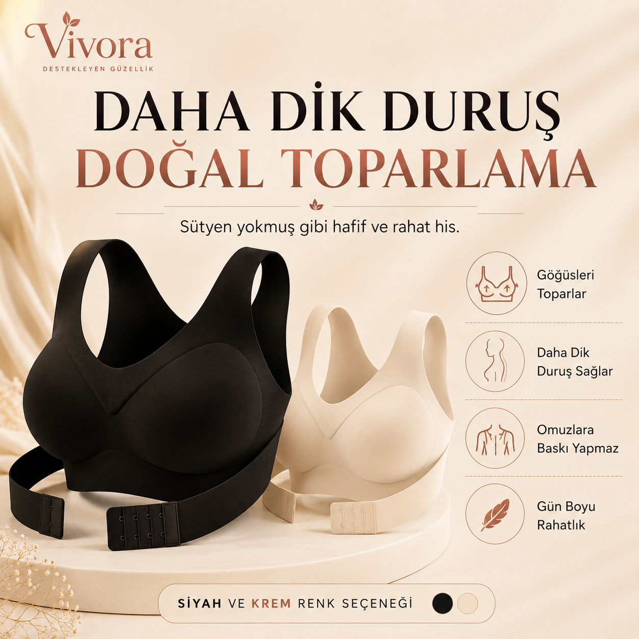 Vivora™ PostureLift Özgüvenli Duruş Sütyeni ✨